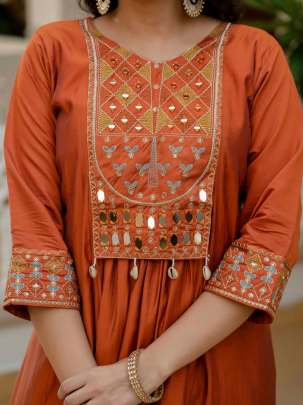 Anarkali Kurti 3 piece 