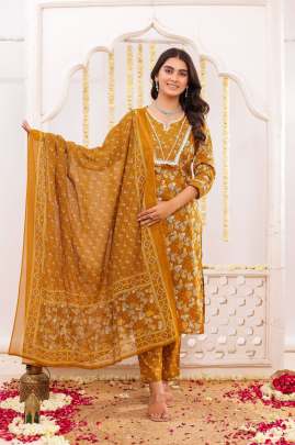 Cotton Kurti Pent & Dupatta Set Cotton kurti seat 