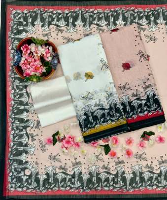 Beautiful Digital Printed Saree Party wear saree