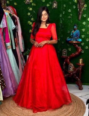 Beautiful Full Flair Gown  gown