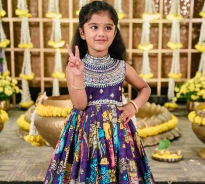 Beautiful Kids Gown Set