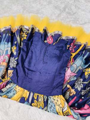 Beautiful Kids Gown Set Lehenga Choli