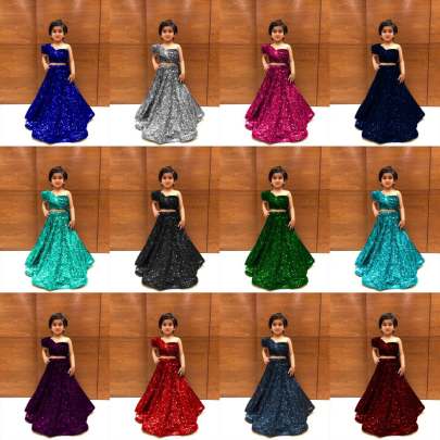 Beautiful Soft Net Lehenga gown