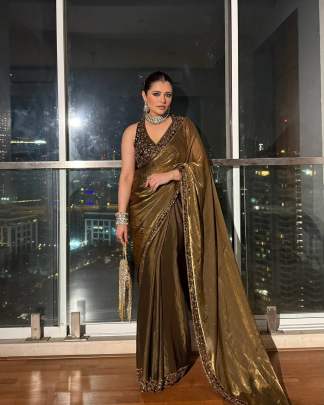Bollywood celebrity sequence sarees