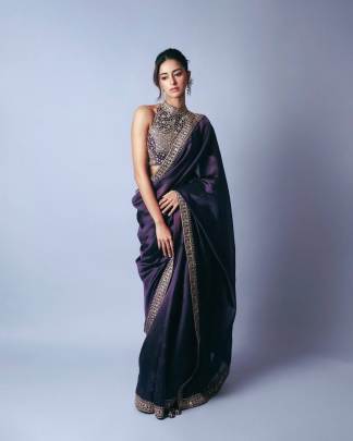Bollywood celebrity sequence saree collection Party wear saree
