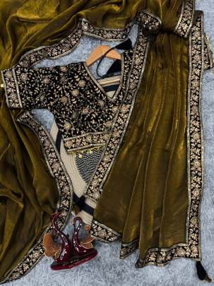 Bollywood celebrity sequence sarees Party wear saree