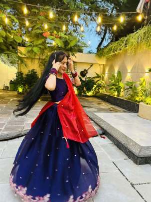 Burberry Jimmy Choo Lehenga Set