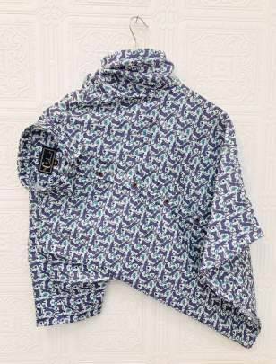 COTTAN FABRIC HALFSLEEV    PRINTED STYLISH SHIRT Mens Shirt