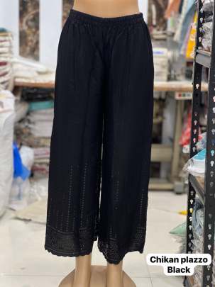 Chikankari Plazzo 2.0