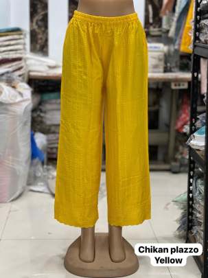 Chikankari Plazzo 2.0 Plazzo