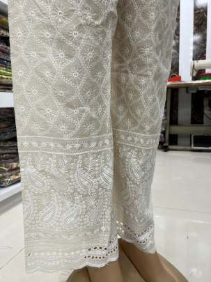 Chikankari Plazzo Plazzo