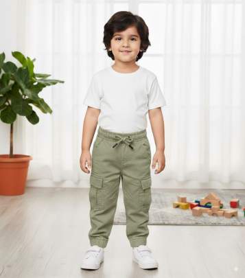  Cotton Cargo Pants  girls &boys