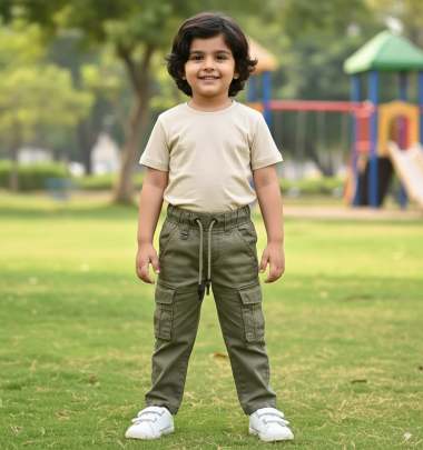  Cotton Cargo Pants  girls &boys