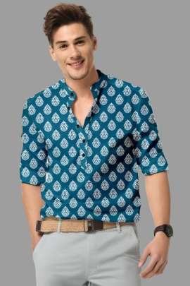 Cotton Fabric Shirt Mens Shirt