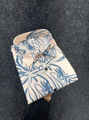 EXCLUSIVE  COTTAN LINEN FABRIC FULLSLEEV SHIRT Mens Shirt