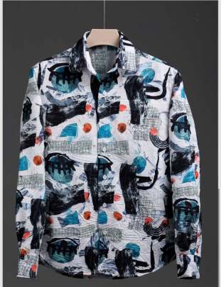 EXCLUSIVE COTTON FABRIC FULL SLEEVE SHIRT Mens Shirt