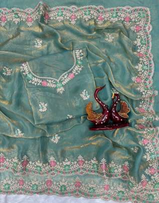 EXCLUSIVE DESIGNER SEQUINS SAREE  Party wear saree