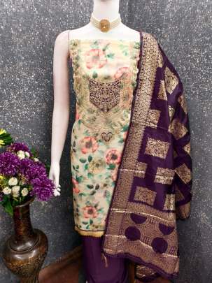 Exclusive Dress Material Suit  For Women Unstiched Suit for women