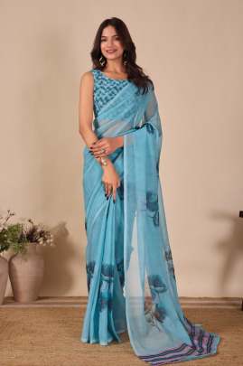 FLOWER PRINT Sarees