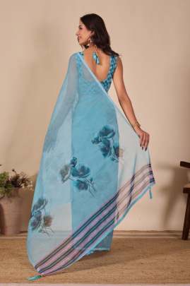 FLOWER PRINT Sarees