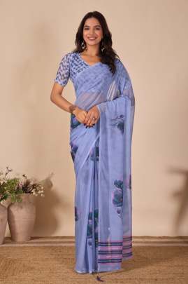 FLOWER PRINT Sarees