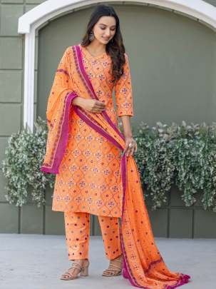 Fully Stiched Cotton  Kurti Pant Dupatta Cotton kurti seat 