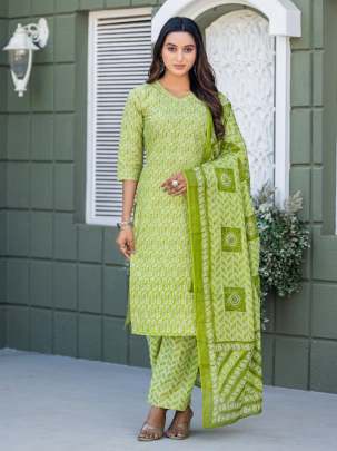 Fully Stiched Cotton  Kurti Pant Dupatta Cotton kurti seat 