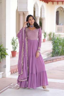 GOWN-DUPATTA gown