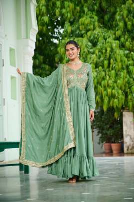 GOWN-WITH-DUPATTA COLLECTIONS gown