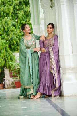 GOWN-WITH-DUPATTA COLLECTIONS gown