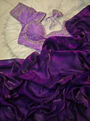 Havy Space Silk Saree 0101 sattin silk designer saree