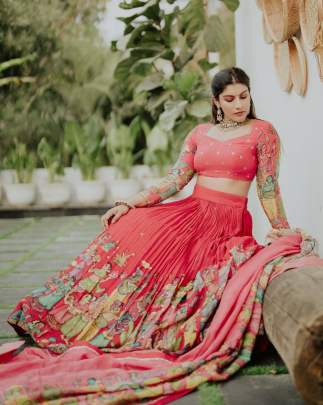 Kalamkari Lehenga Choli 