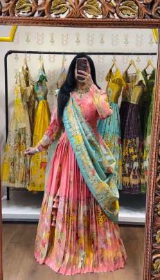 Kalamkari Lehenga Choli Lehenga Choli