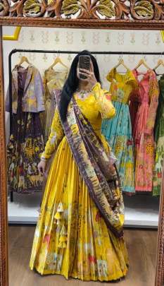 Kalamkari Lehenga Choli Lehenga Choli