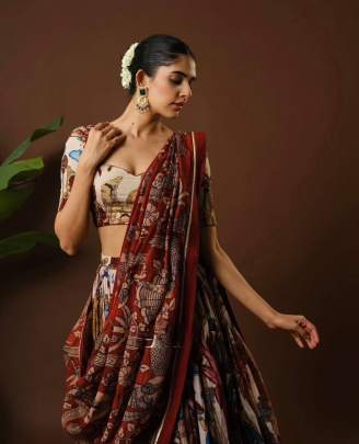 Kalamkari Lehenga Choli Lehenga Choli All