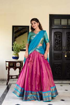 Kanchipuram lehenga choli Lehenga Choli All