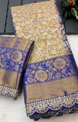 Kanjivaram pattu silk pure zari  Party wear saree