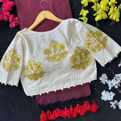 Khadi Cotton Saree Sarees