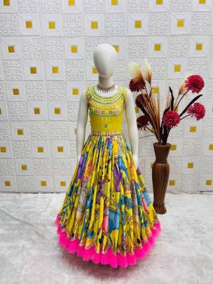 Beautiful Kids Gown  Lehenga Choli