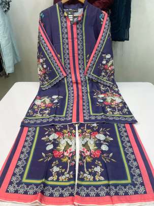 Kurti With PLAZO  Cord Set