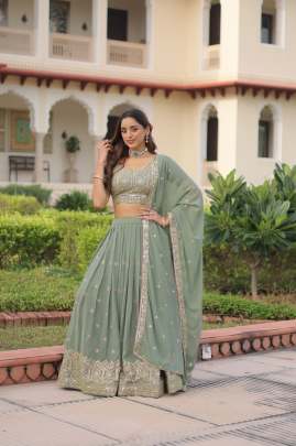 LEHENGA CHOLI WITH DUPATTA  Lehenga Choli All