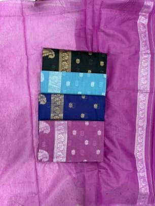LILAN SOFT COTTON FABRIC Party wear saree