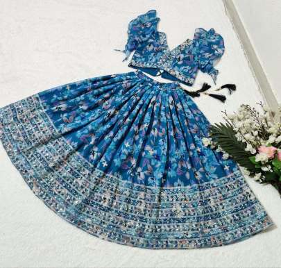 Lahenga -Blouse with Dupatta  Lehenga Choli