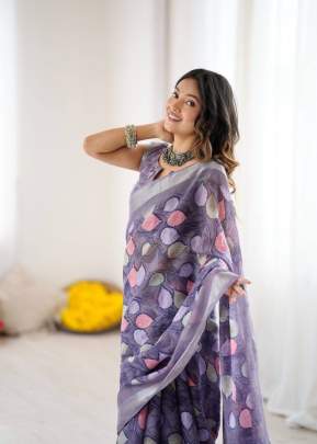 Mohapar Linen Saree  Silk saree