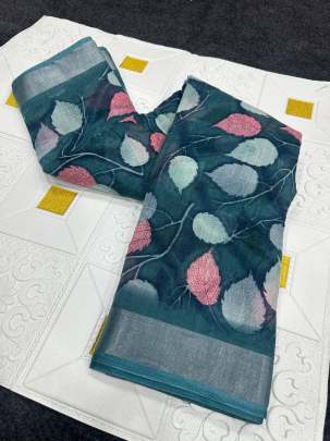 Mohapar Linen Saree  Silk saree