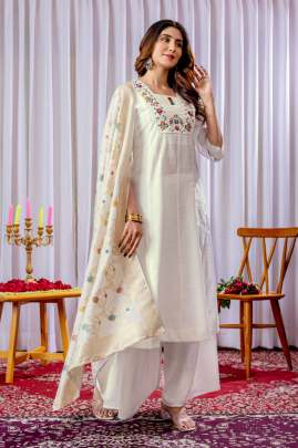 Multi Embroidery Thread,With Hand Work Cotton kurti seat 