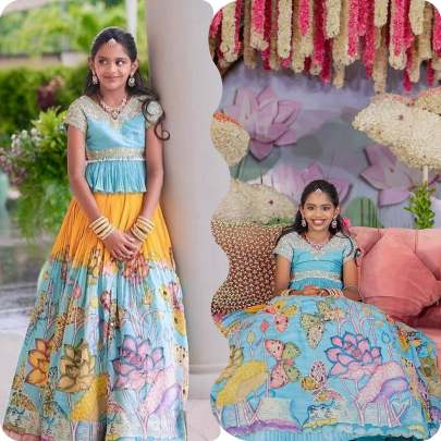 NEW DESIGNER LAHENGA SET