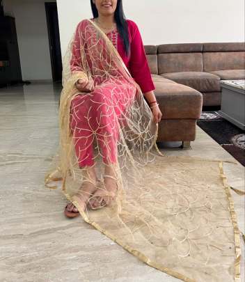 Net Dupatta 