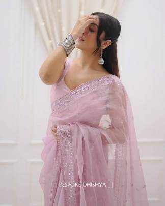 New exclusive designer saree  Party wear saree