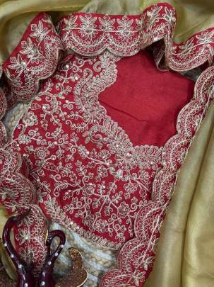 New premium designer saree  Party wear saree